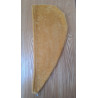 serviette cheveux moutarde