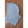 serviette cheveux vert d'eau