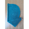 serviette cheveux vert olive