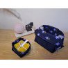trousse de toilette bleue