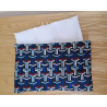 bouillotte sèche géométrique