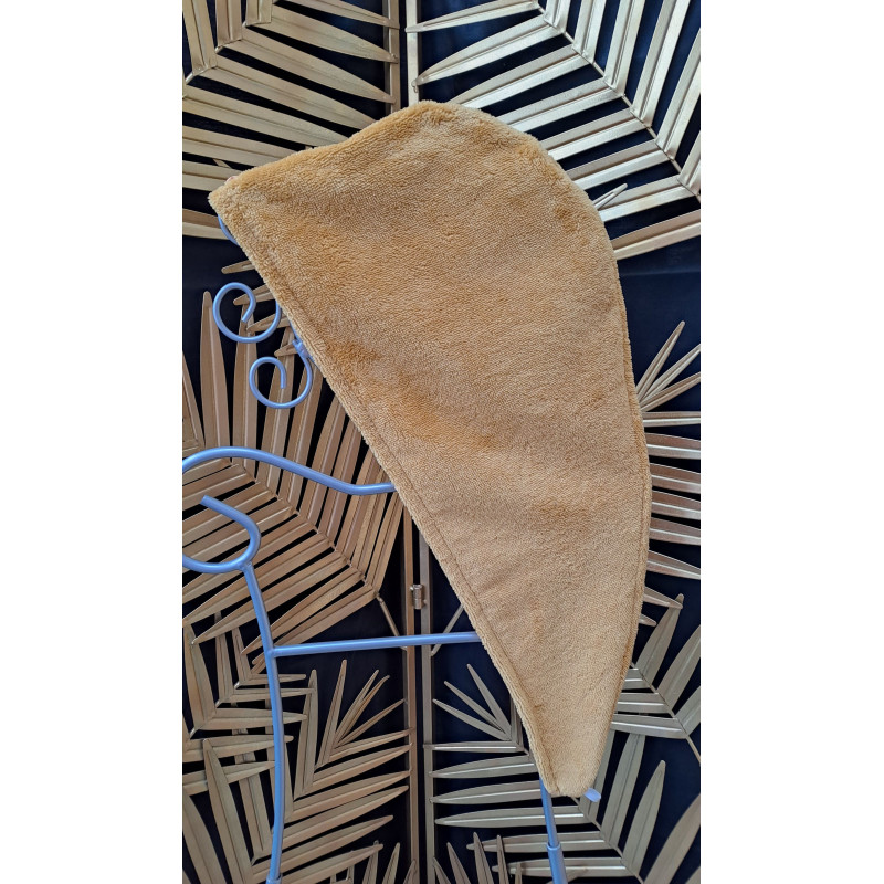 serviette cheveux moutarde serviette cheveux moutarde